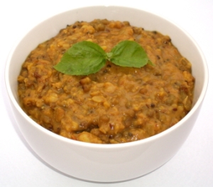 Green Mung Dal  Curry