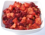 Beetachi Aloo Gajar Salad - Salata de Sfecla rosie cu Cartofi si Morcovi