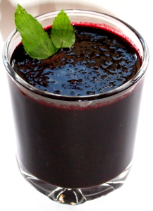 Mint Blueberry Smoothy