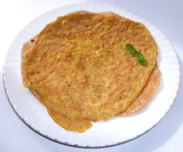 Chapati Egg Roll_